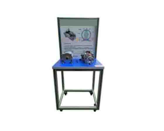 如何汽車(chē)永磁同步電機(jī)放在教學(xué)設(shè)備上運(yùn)轉(zhuǎn)？