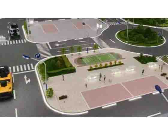 車路協(xié)同仿真實(shí)訓(xùn)沙盤