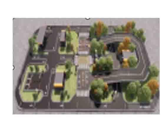 智能網(wǎng)聯(lián)仿真沙盤（室內實驗）