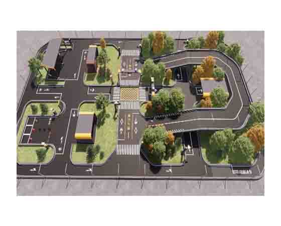 智能網(wǎng)聯(lián)車路協(xié)同仿真教學實訓沙盤