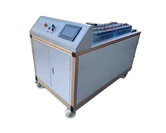 動力電池模塊（圓柱形電芯）檢測實驗臺