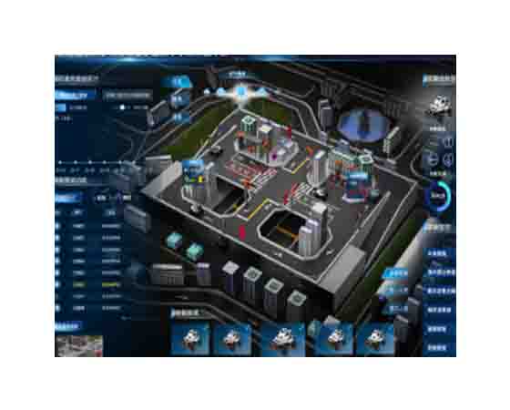 智能網(wǎng)聯(lián)數(shù)字孿生多場景融合管控實訓平臺