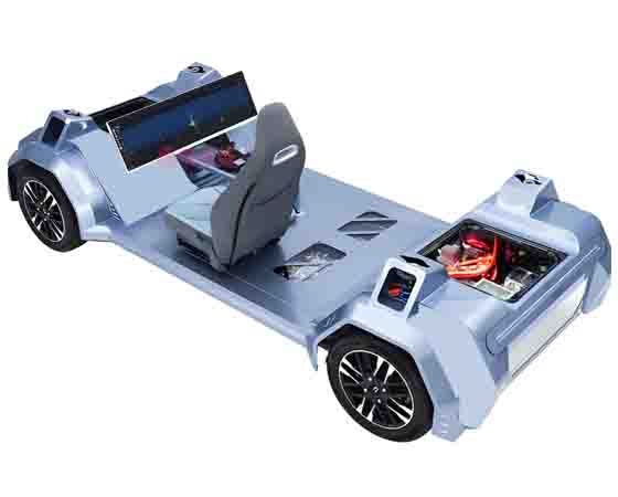 底盤(pán)線控系統(tǒng)實(shí)驗(yàn)平臺(tái)